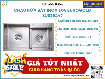 Chậu rửa bát chống xướt Eurogold EUS38247